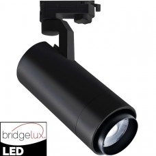 Φωτιστικό LED Ράγας 20W 230V 2000lm 20°-60° 3000K Θερμό Φως 4 Καλωδίων Μαύρο 23-520001